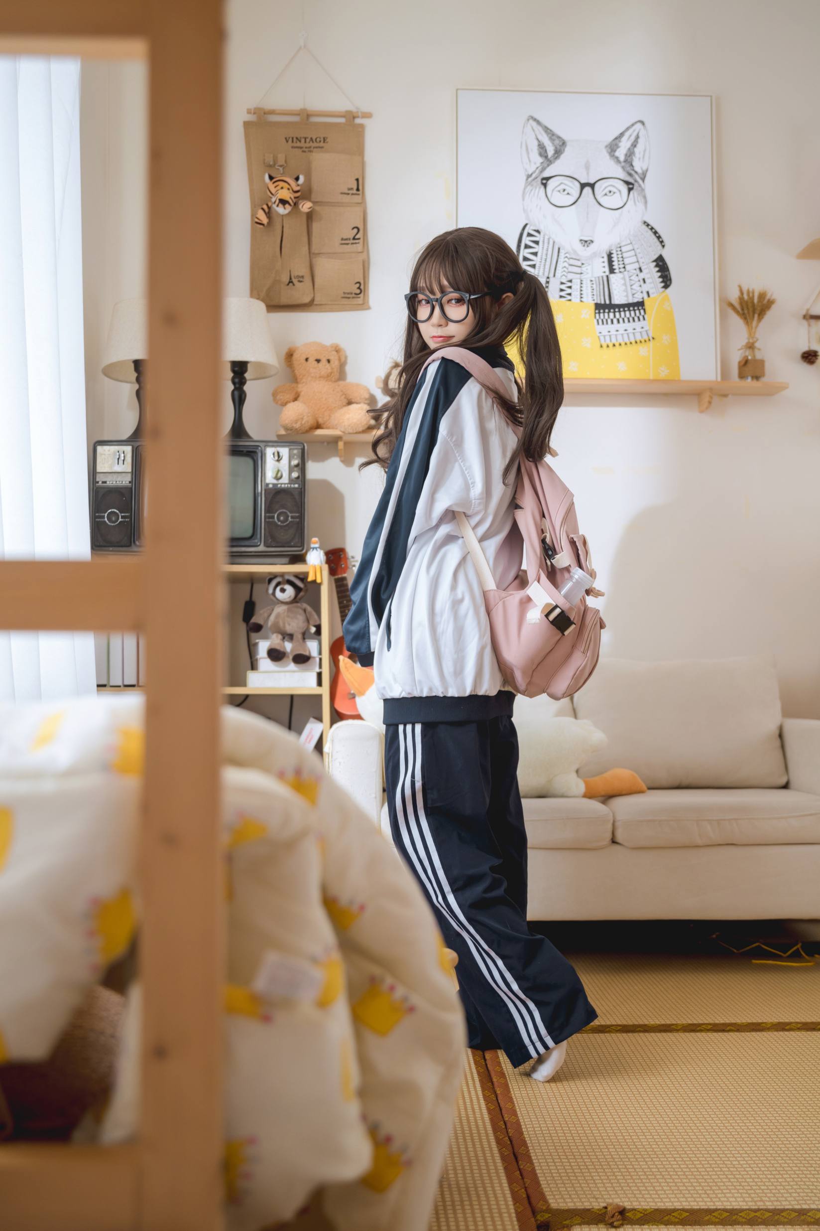 图片[3]-穿校服的双马尾女孩【64P】20010-图嘿嘿