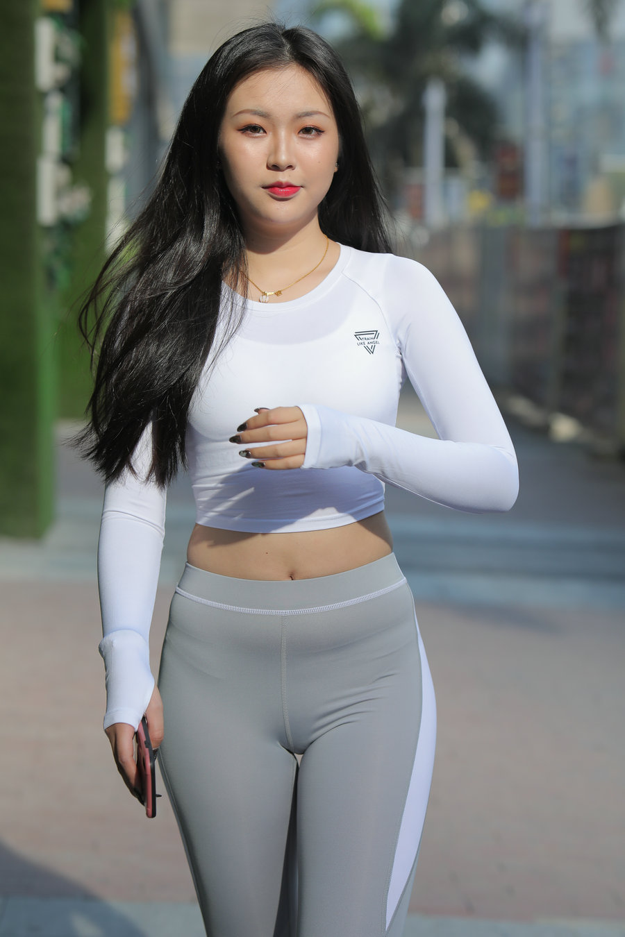 图片[1]-灰色瑜伽裤女孩 J0907 468P2V-6.31GB-图嘿嘿