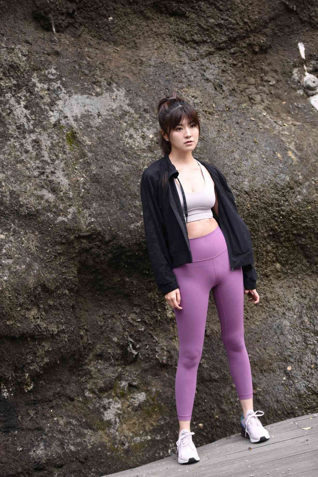 图片[3]-香芋色瑜伽裤高马尾女孩【111P】04039-图嘿嘿