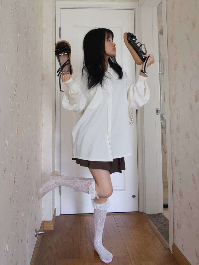 图片[3]-百褶裙可爱又大方的小姑娘【122P】20002-图嘿嘿