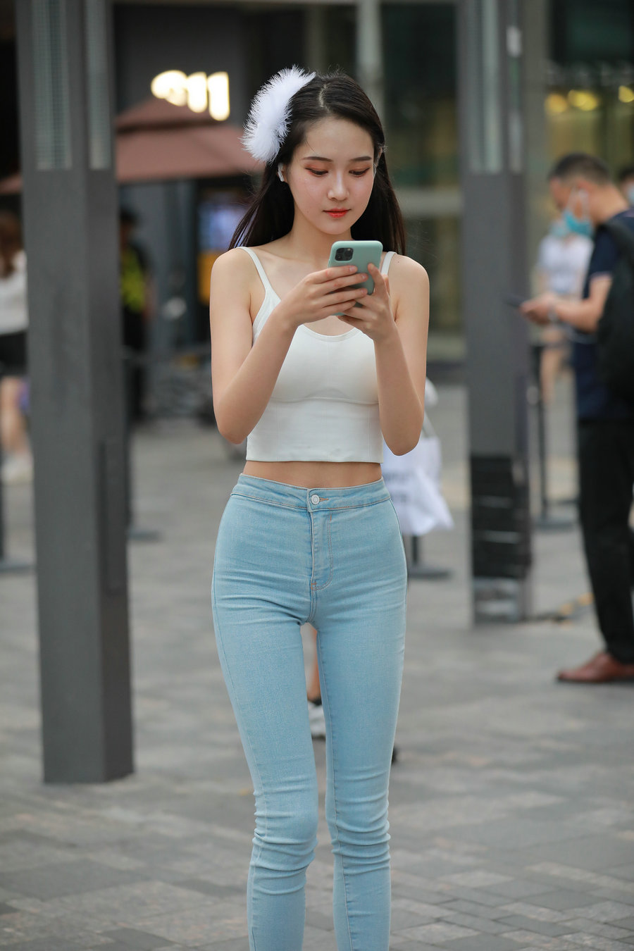 图片[3]-非常漂亮的牛仔裤女孩 J2144 98P1V-1.92GB-图嘿嘿