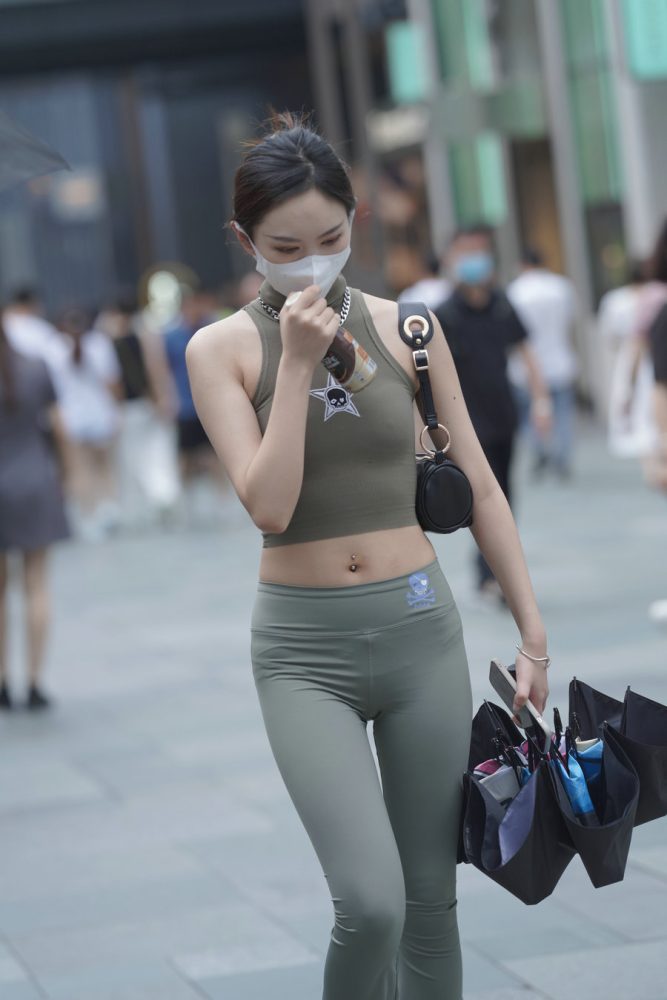 戴口罩的瑜伽裤小女人J3557 133P-1.43GB-图嘿嘿