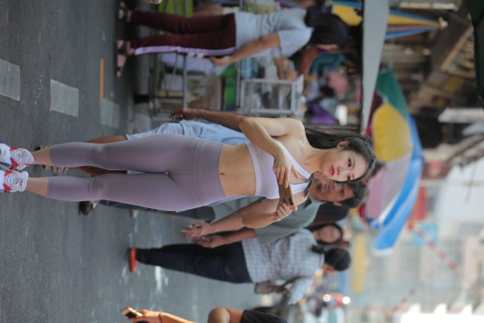 逛街的马尾辫瑜伽老师【556P】00016-图嘿嘿