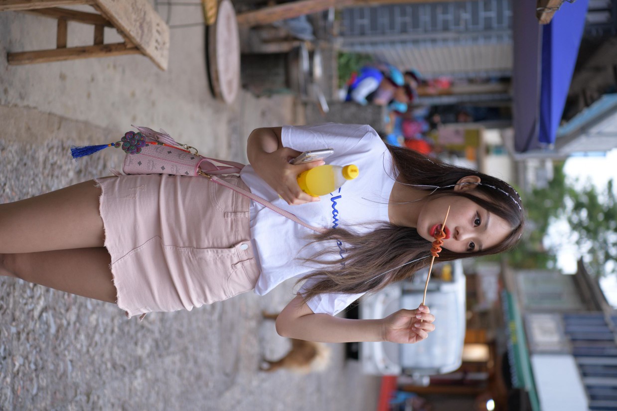 图片[7]-非常清纯甜美的短裙姑娘在逛街【458P】00052-图嘿嘿