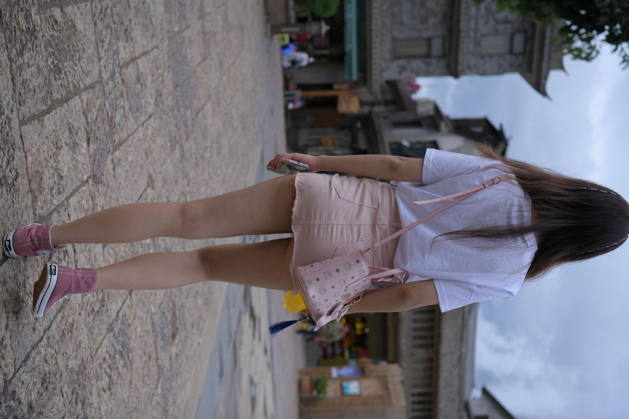 图片[8]-非常清纯甜美的短裙姑娘在逛街【458P】00052-图嘿嘿