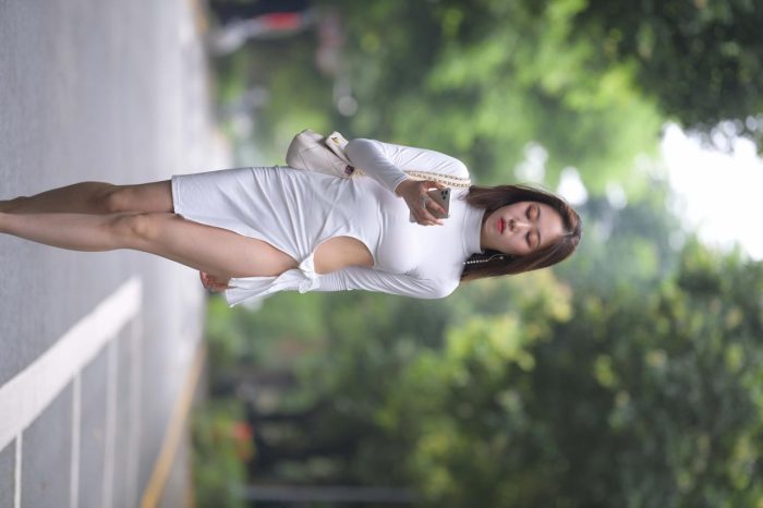 非常精致的侧边裙姑娘，忒好看了！【299P】00017-图嘿嘿