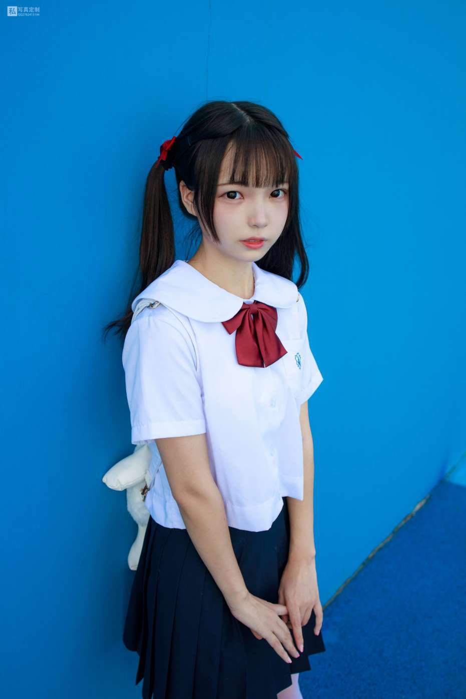 图片[2]-眼神好清澈的双马尾白丝女孩【75P】20019-图嘿嘿