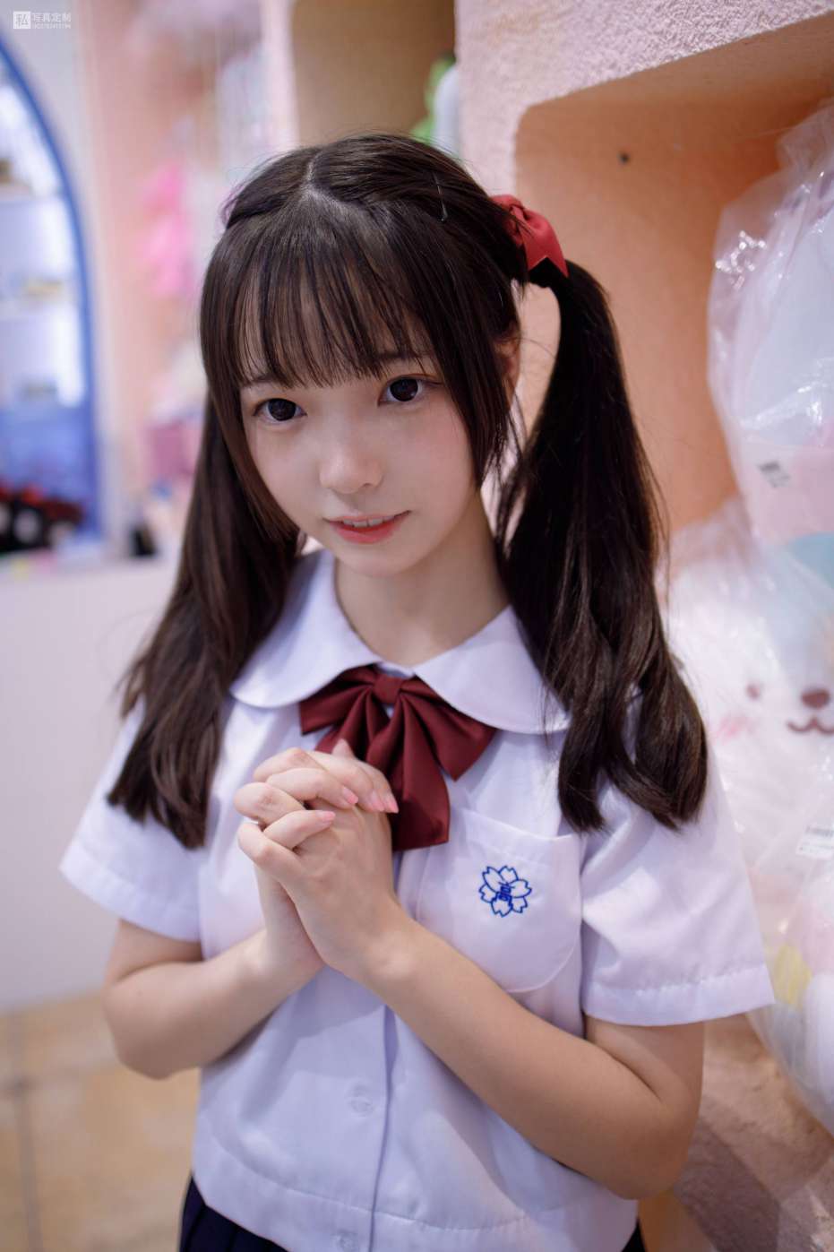 图片[4]-眼神好清澈的双马尾白丝女孩【75P】20019-图嘿嘿